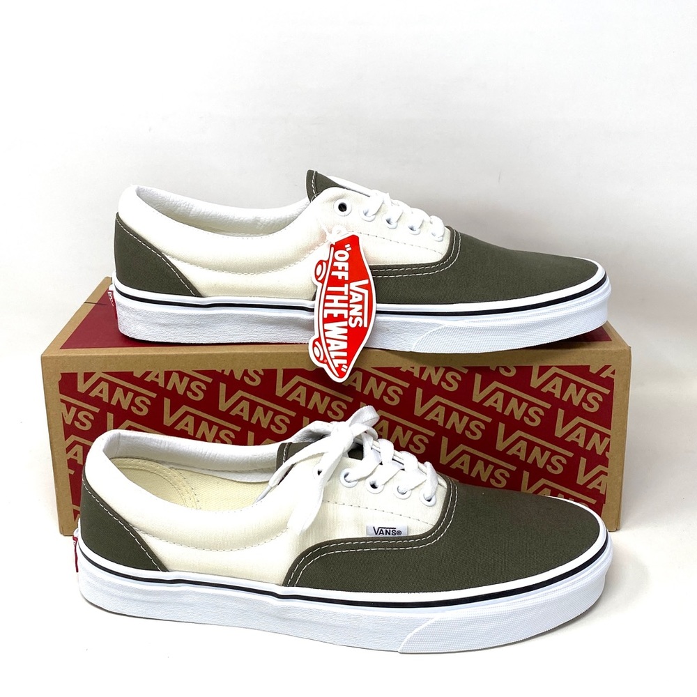 💖MEGA SALE💖VANS Era Utility Pop Canvas Women’s  Green Cream VN0A5KX5B36 - Picture 2 of 10